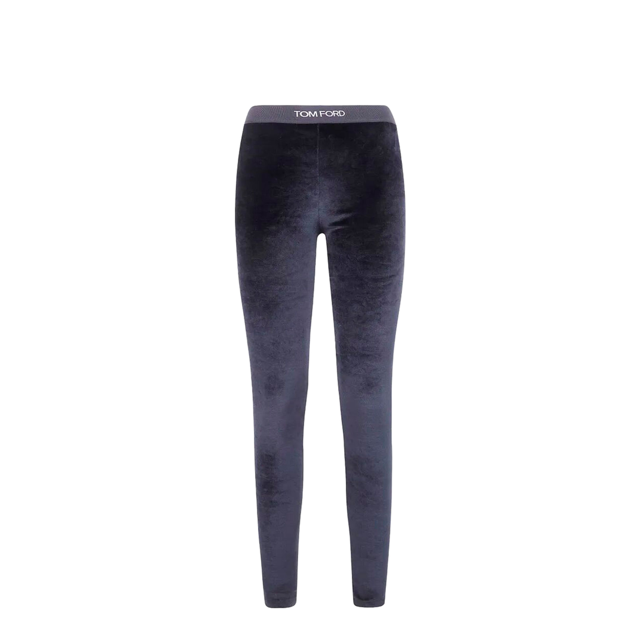 Stretch Lustrous Velour Signature Leggings - Image 6