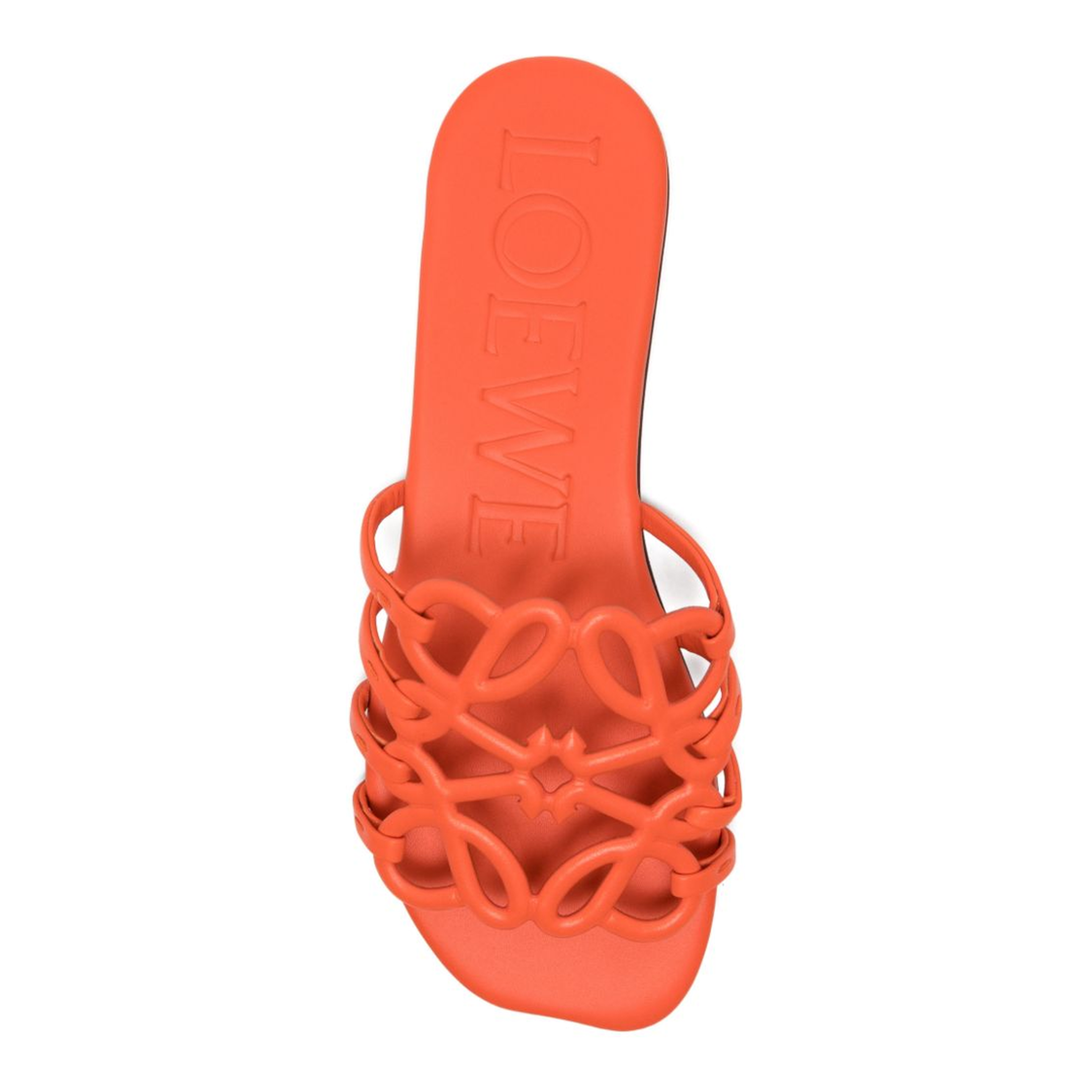 Slipper In Pelle Petal Anagram - Image 4