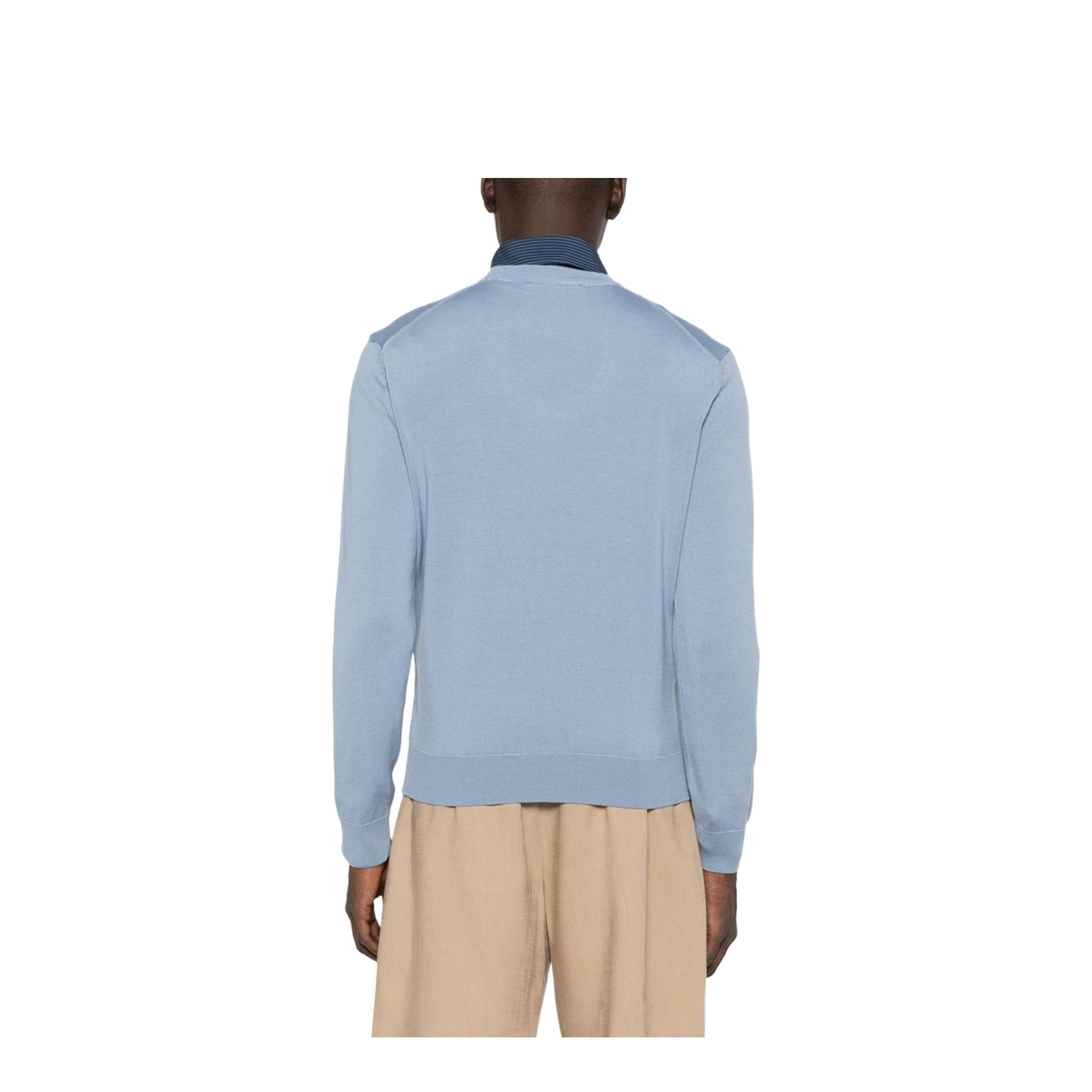 Fox Head Wool Crewneck Jumper - Image 2