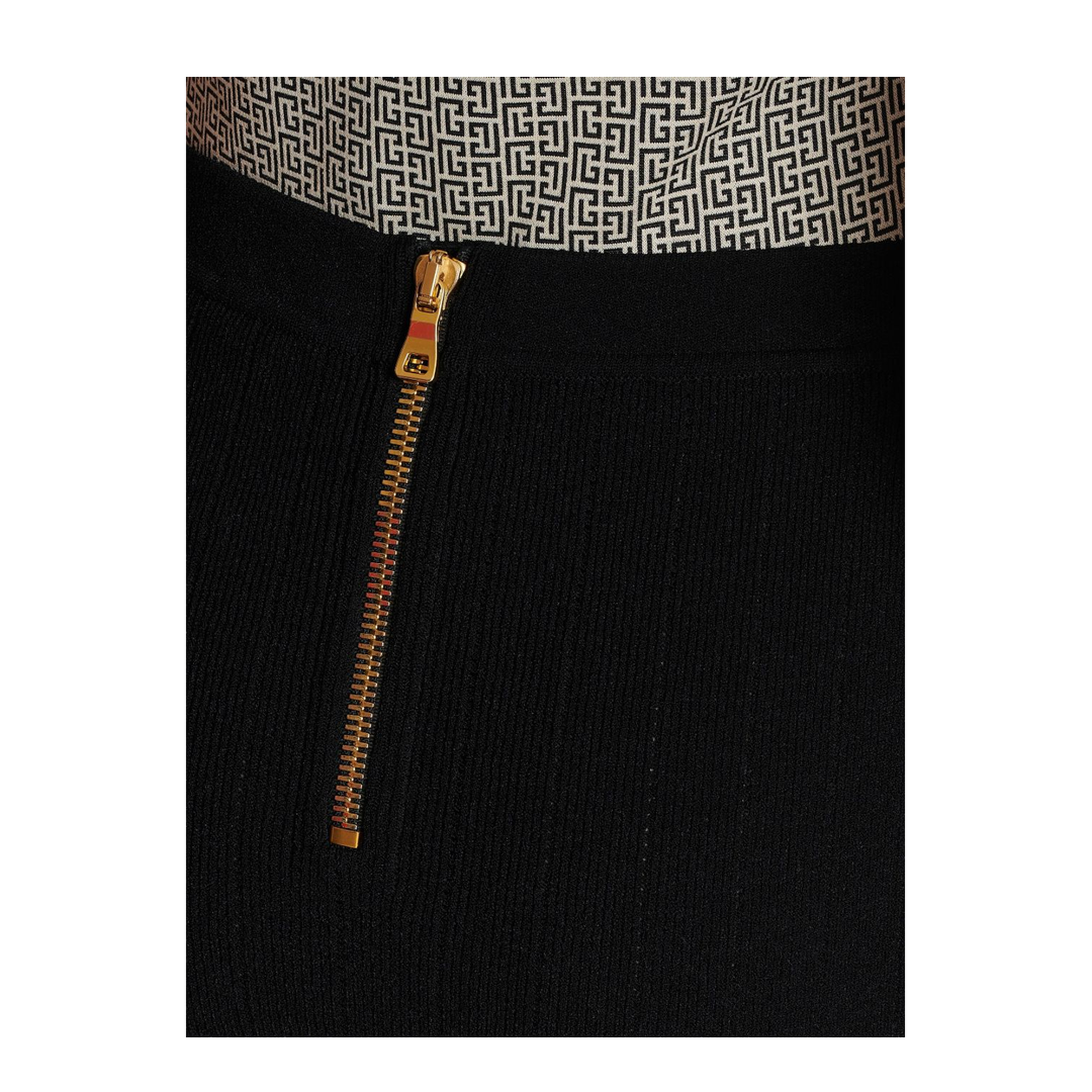 Knit Skirt with Buttons - Image 2