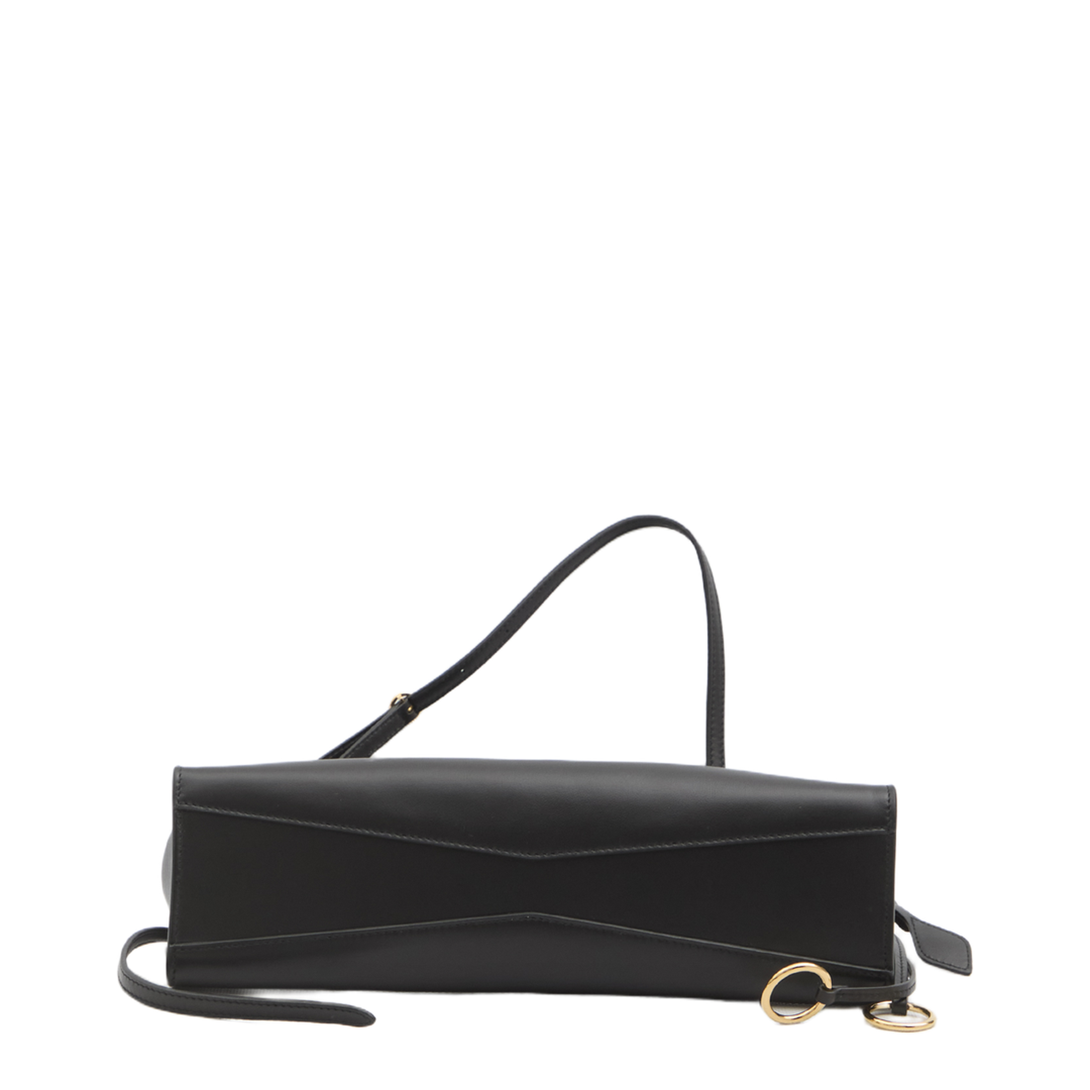 Le Click East West Medium Calfskin Shoulder Bag - Noir - Image 3