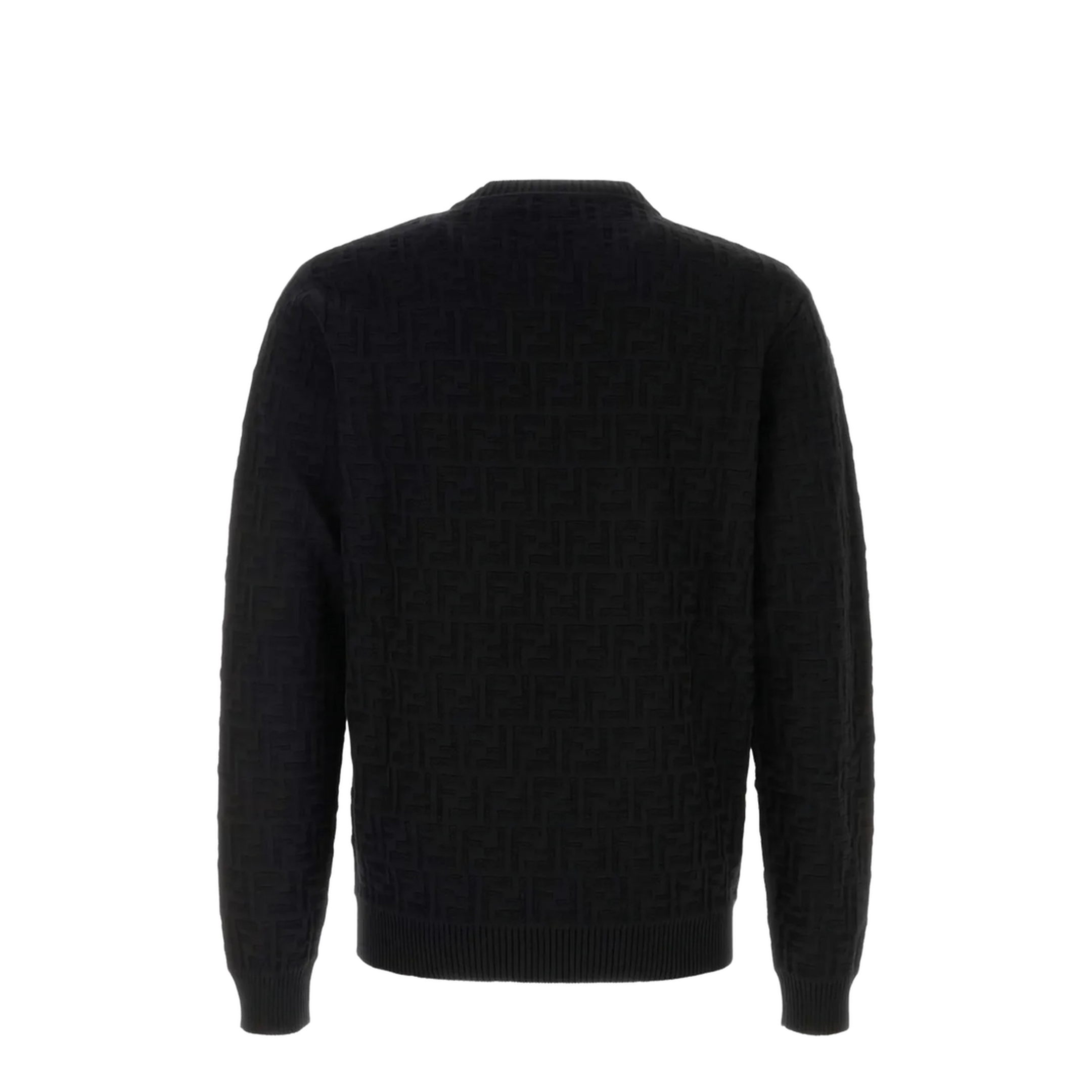Pattern Cotton Sweater - Image 2