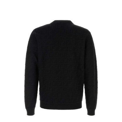 Pattern Cotton Sweater - Image 2
