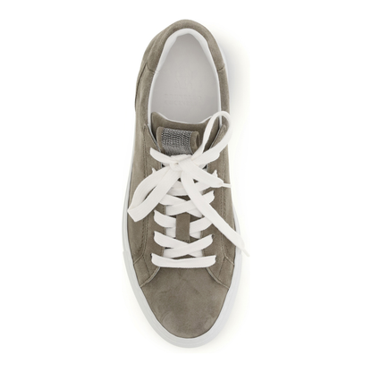 Suede Sneakers with Precious Loop - Image 4