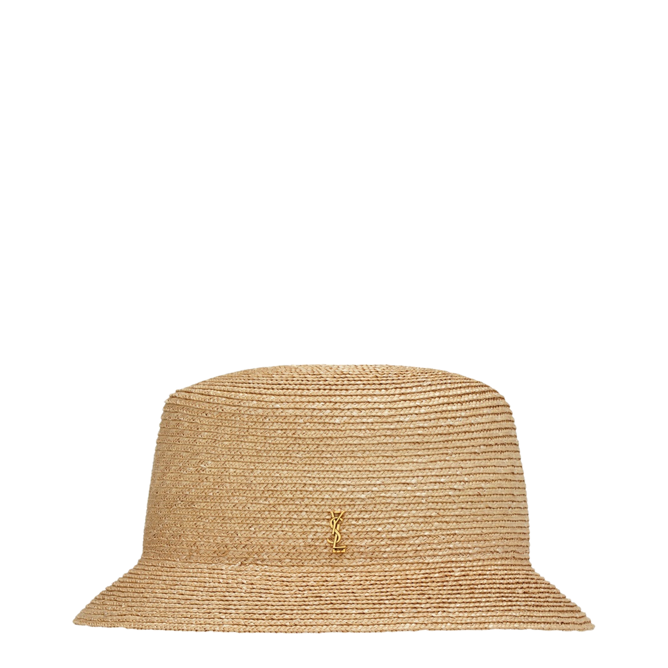 Straw Bucket Hat - Image 1