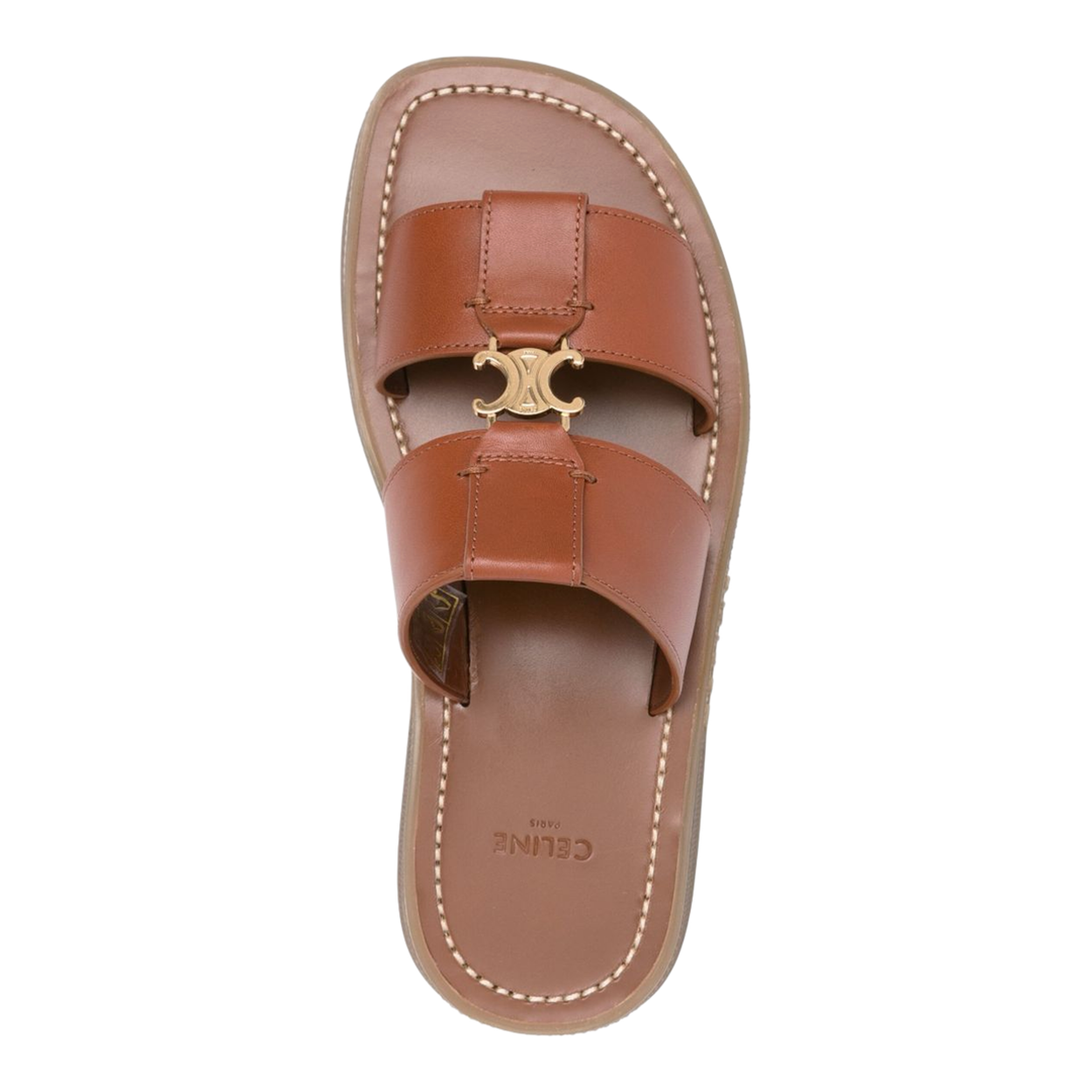Clea Leather Sandals - Image 3