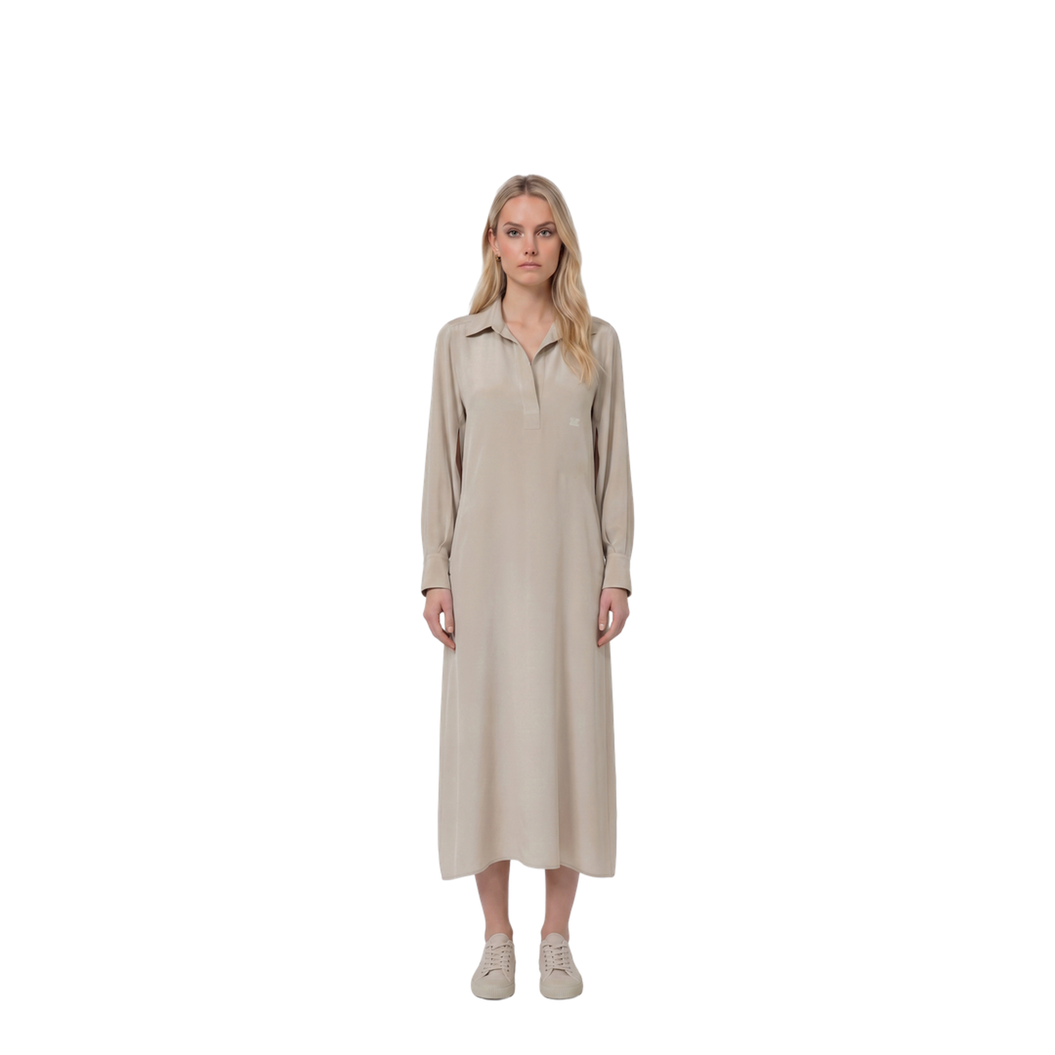 Gambero Silk Polo Dress - Image 1