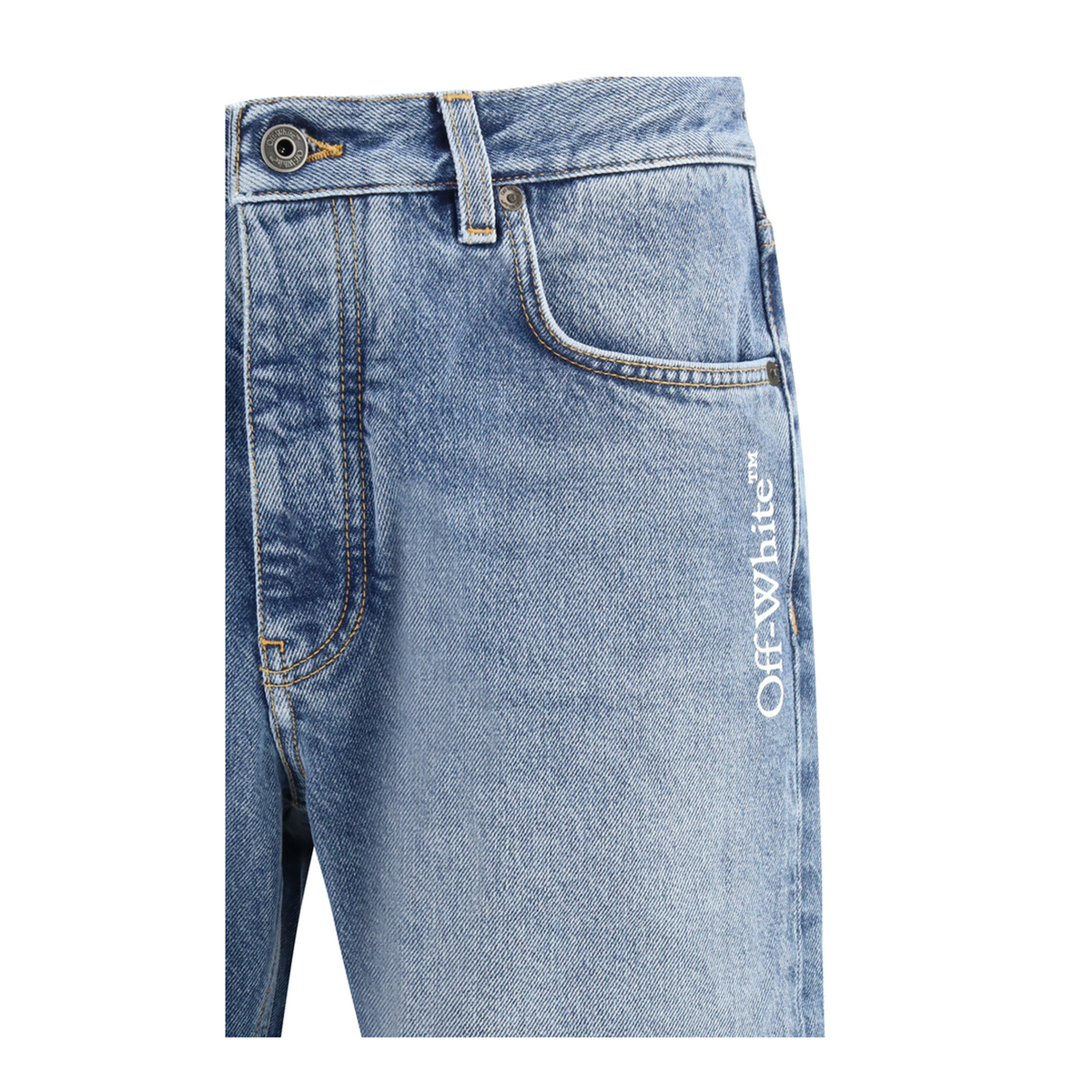Half Arrow Slim Relaxed Jeans - Image 3