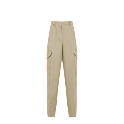 Cotton and Wool Pants - Image 1