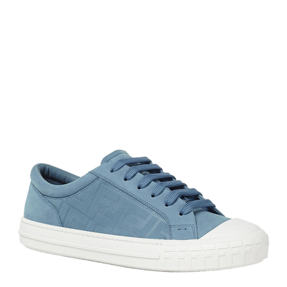 Domino Sneaker in Light Blue Nabuck - Image 2
