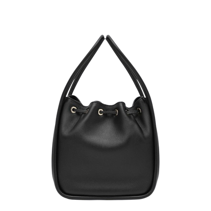 Darling Small Saffiano Calf Leather Bucket Bag - Nero - Image 2