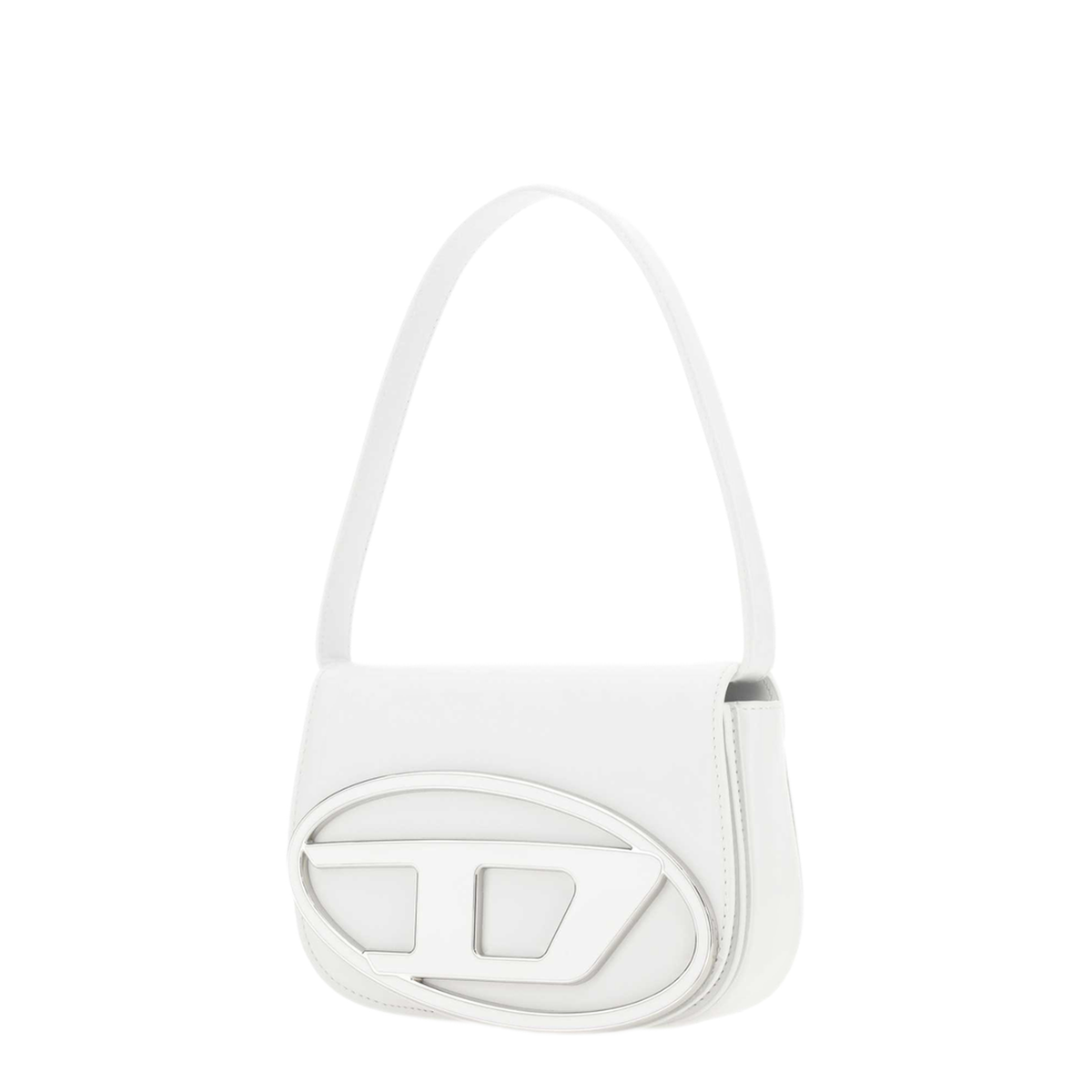 Small Calfskin Shoulder Bag - White - Image 2