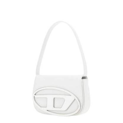 Small Calfskin Shoulder Bag - White - Image 2