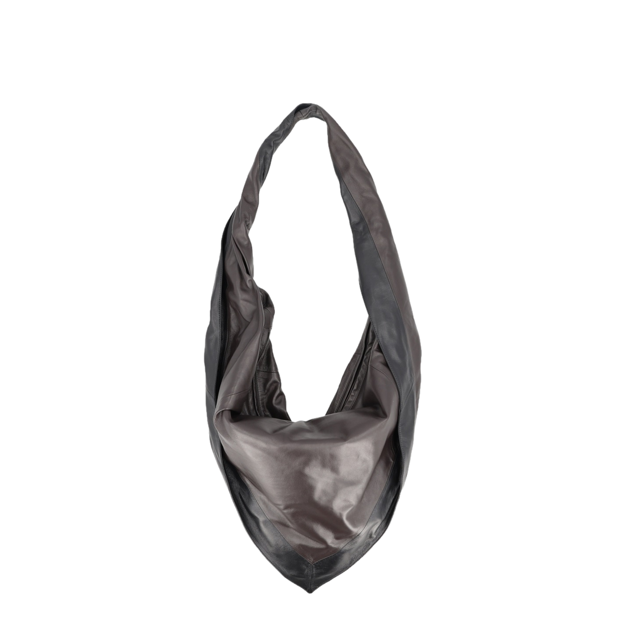 Scarf Shoulder Bag - Black - Image 2