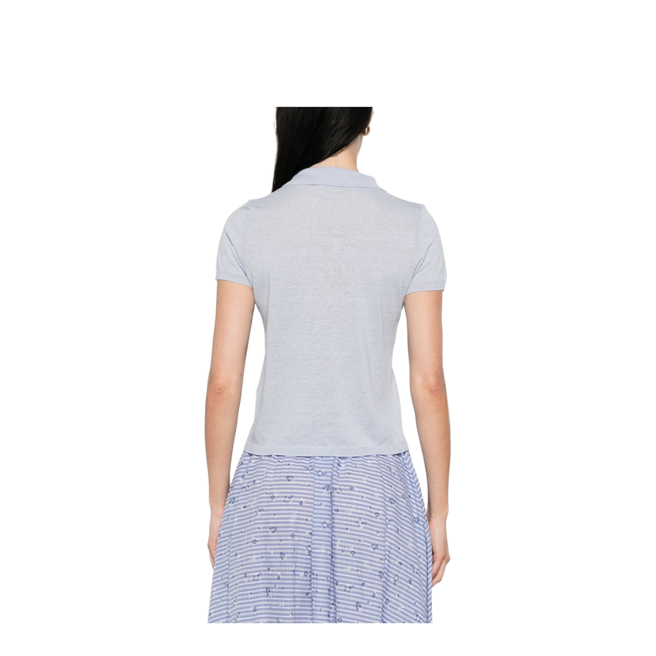 T-Shirts And Polos Clear Blue - Image 2