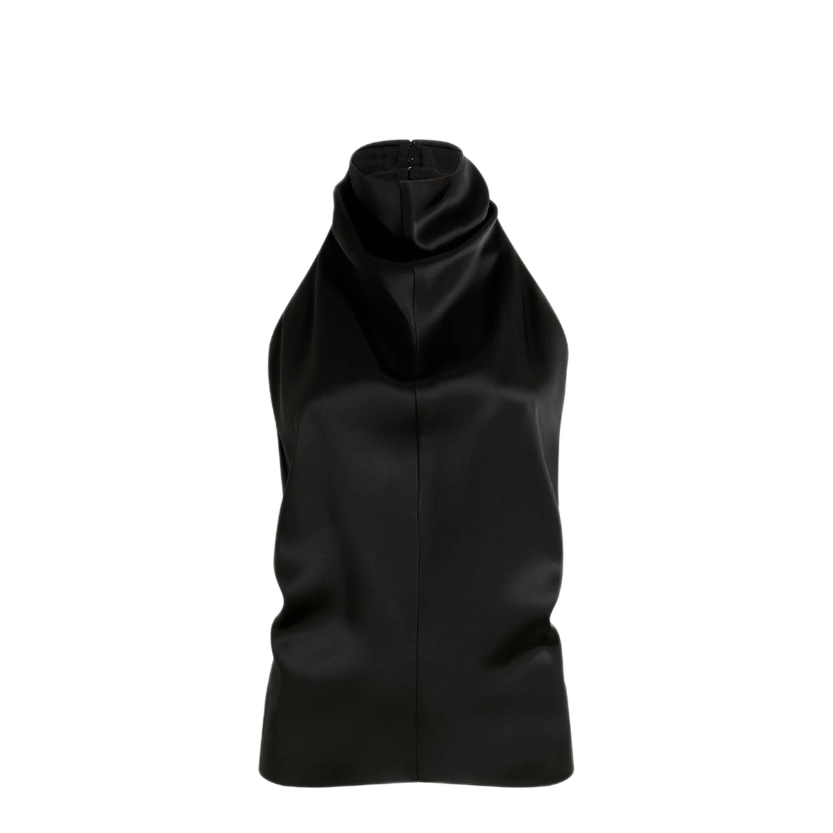 Halterneck Backless Shirt - Image 1