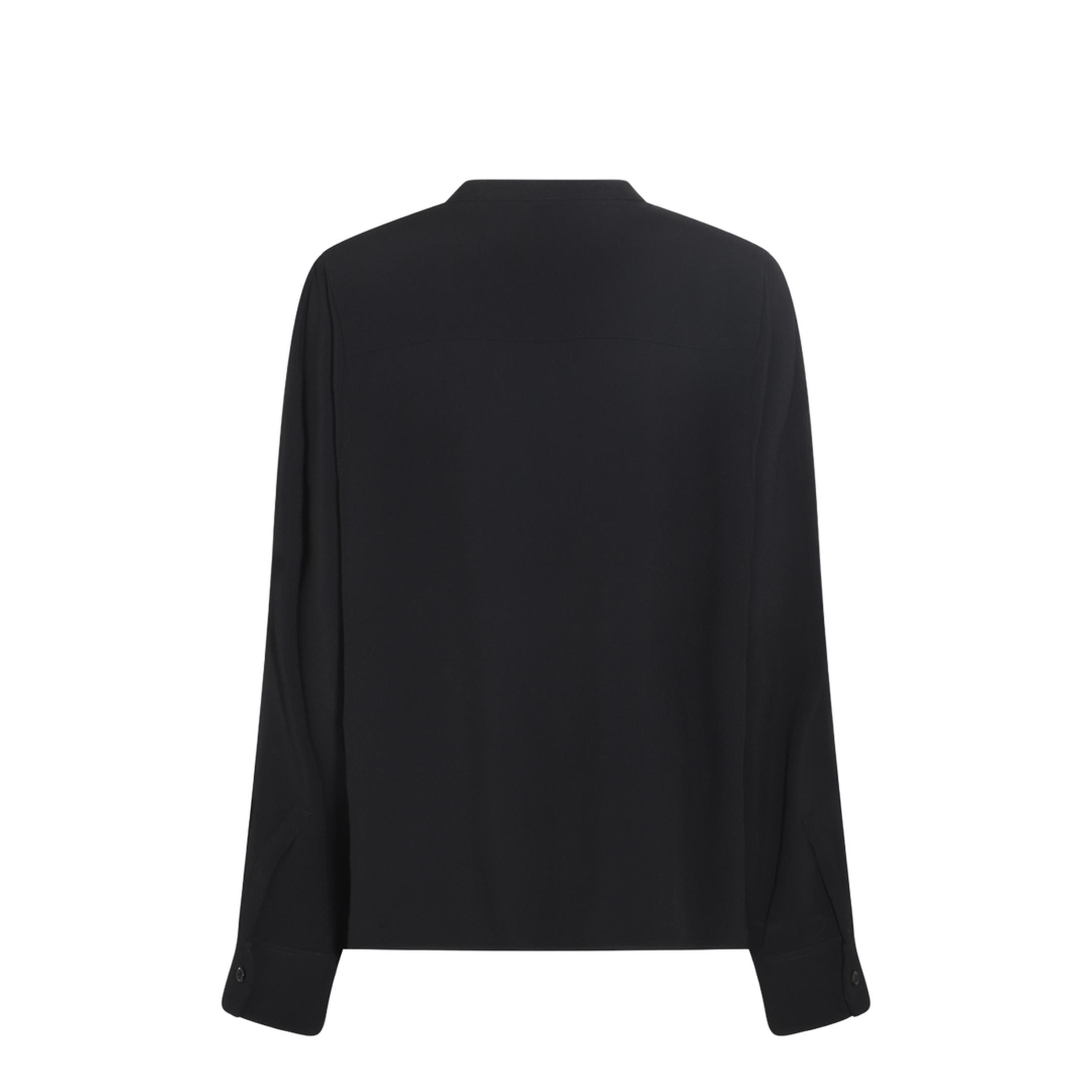 Black Viscose Blend Shirt - Image 2