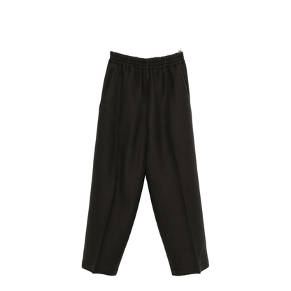 Wool Wide-Leg Trousers - Image 1