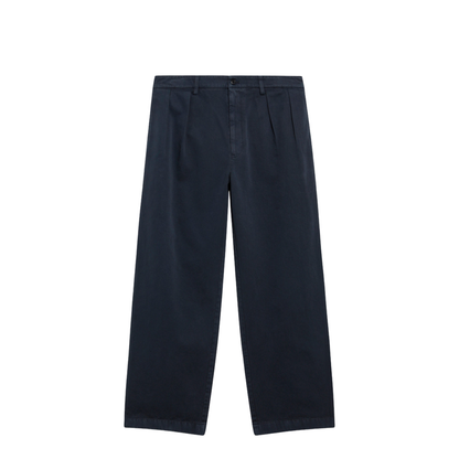 Blue Cotton Trousers - Image 1