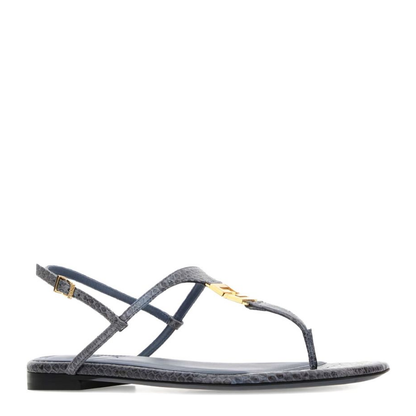 FFold Exotic Leather Sandals - Image 2