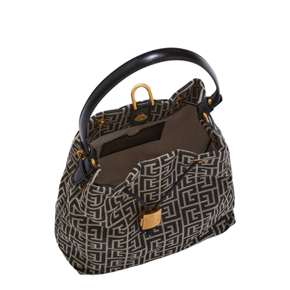 Pulse Monogram Jacquard Backpack - Black - Image 5