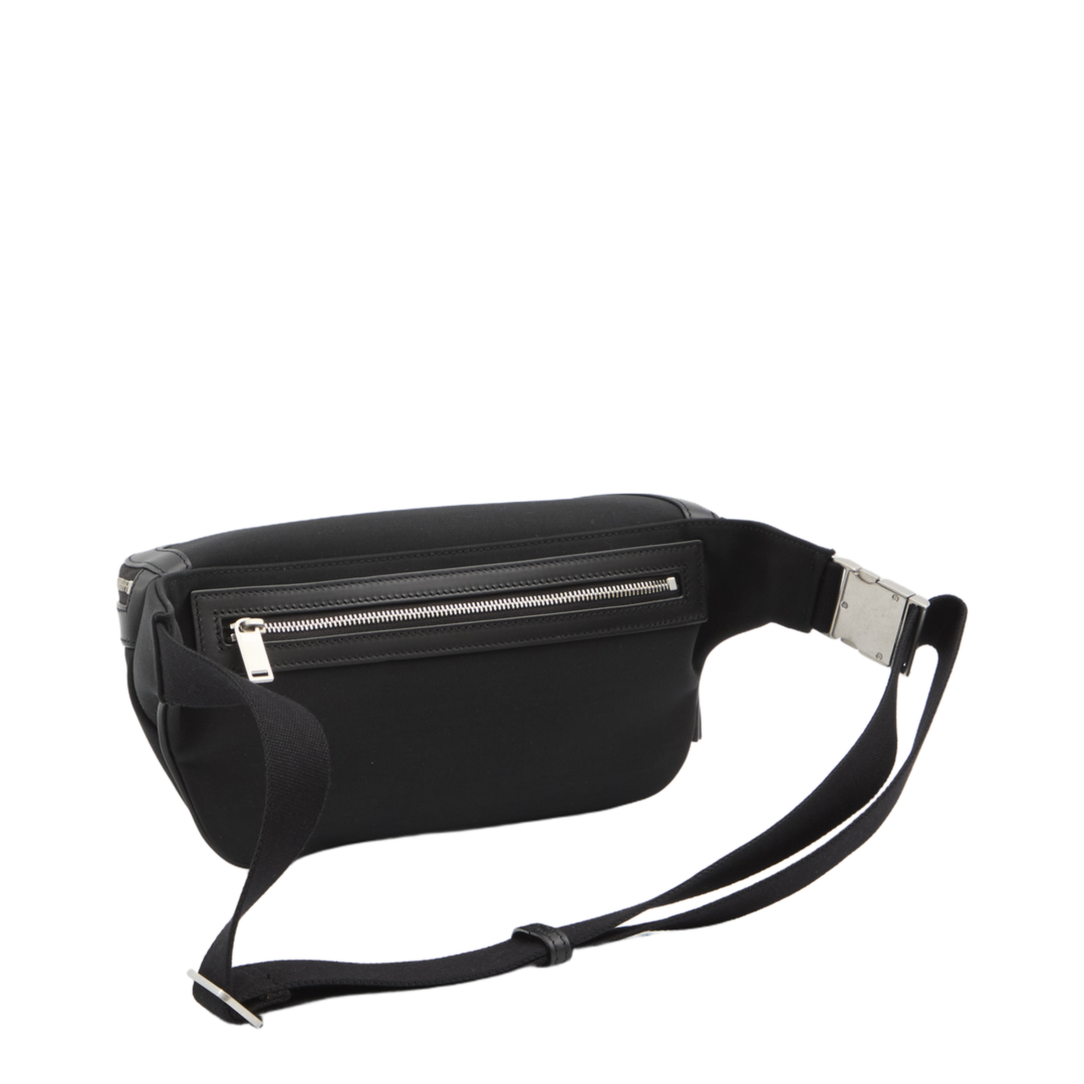 Classic One Size Canvas Belt Bag - Black - Image 2