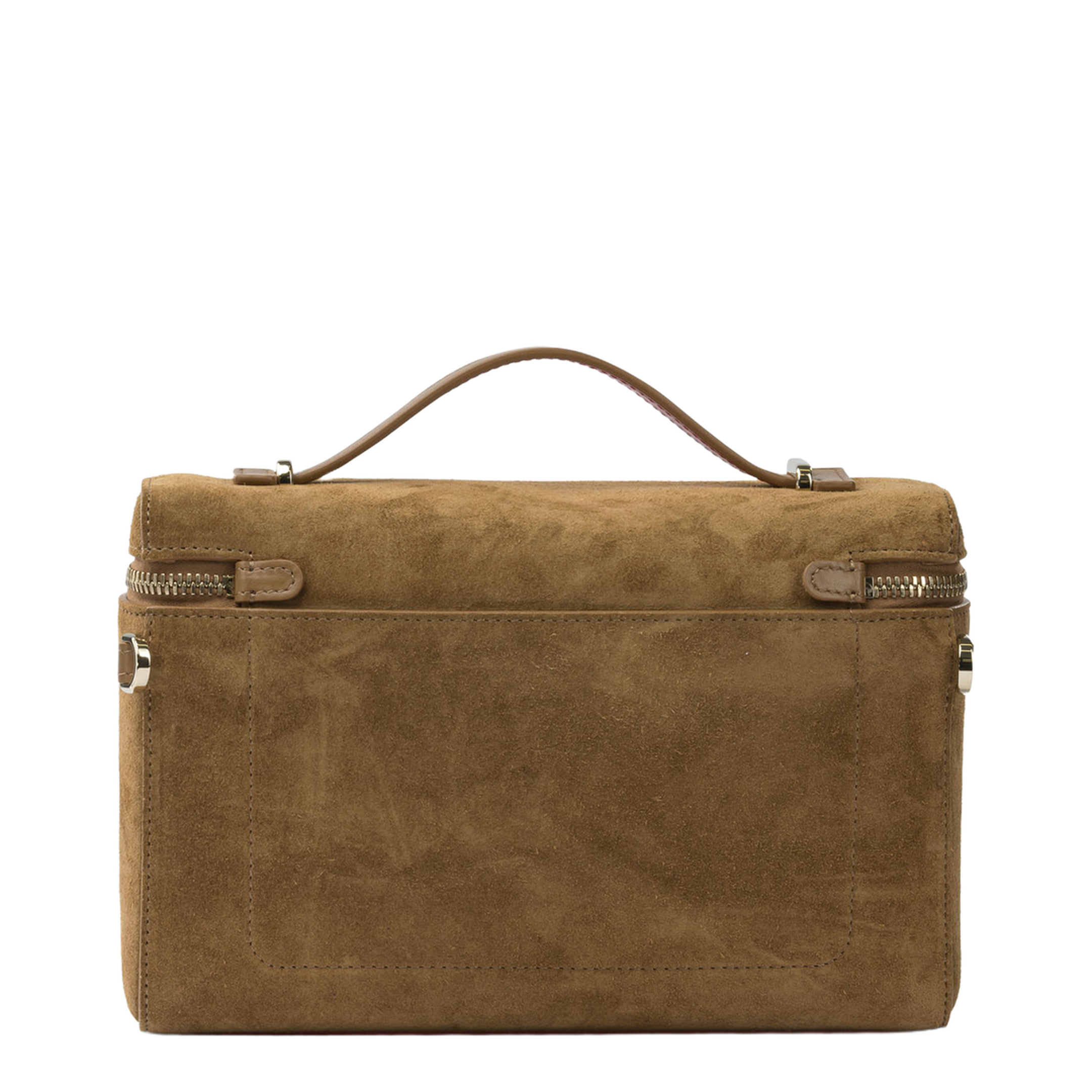 Top Handle Zip Bag with Adjustable Strap - Image 3