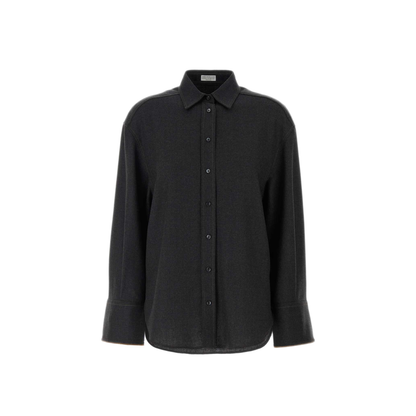 Graphite Wool Shirt - Image 1