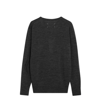 Wool-blend patch sweater - Image 2