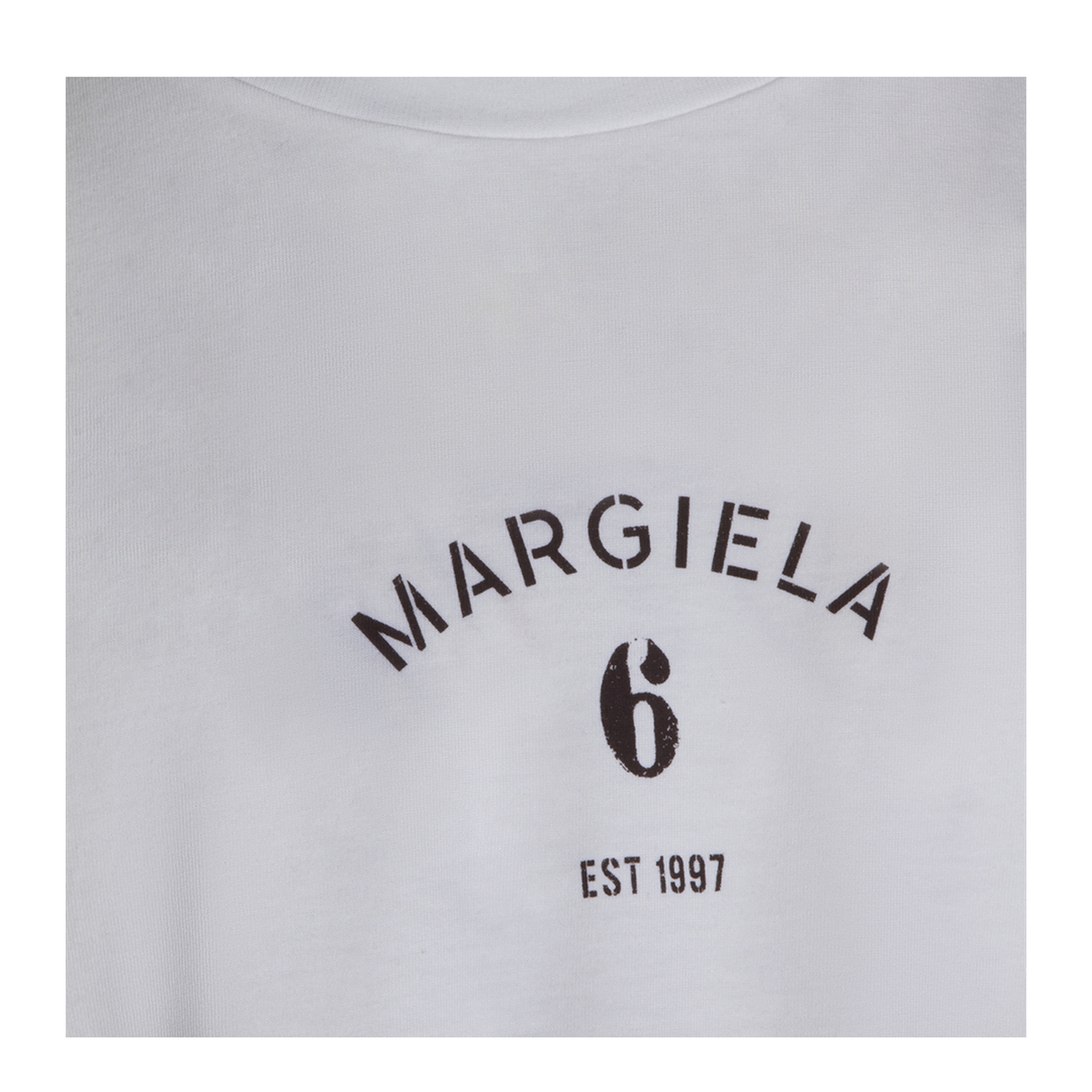 White T-shirt with logo print - Image 6