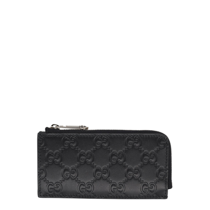 GG Emblem Card Case - Black - Image 1