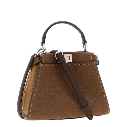 Peekaboo Mini Cuoio Romano Leather Brown - Image 2