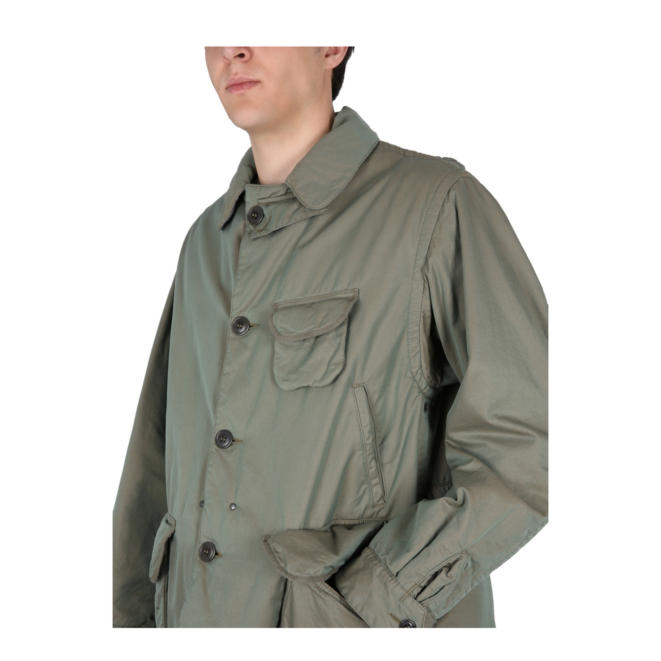 Tonic Distressed Cotton Jacket - Image 4