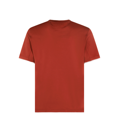 Men's Cotton T-Shirt Red - Image 4