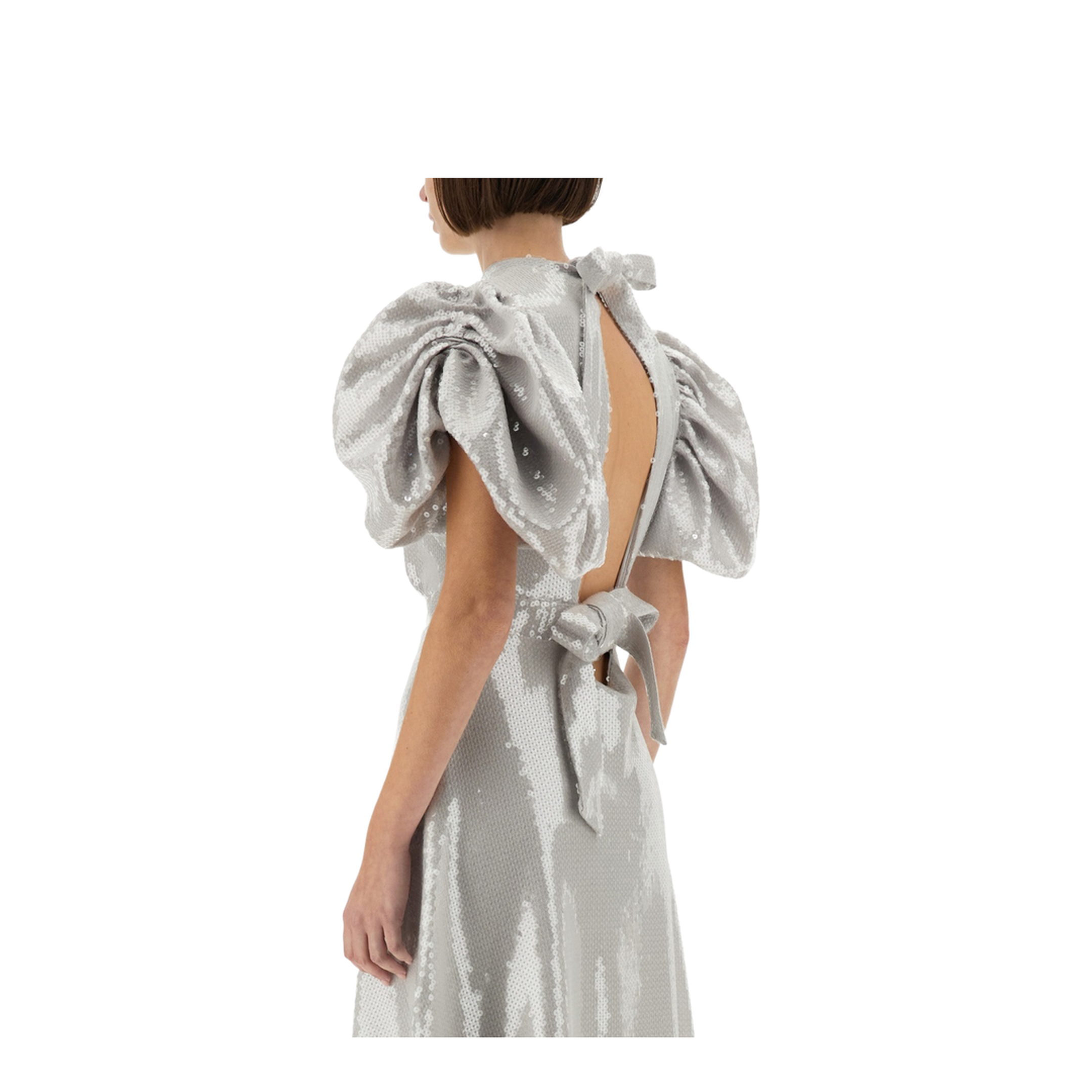 Midi Dress With Sequins - Image 4