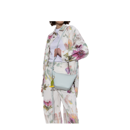 Mini Hammock Hobo Bag Light Blue - Image 2