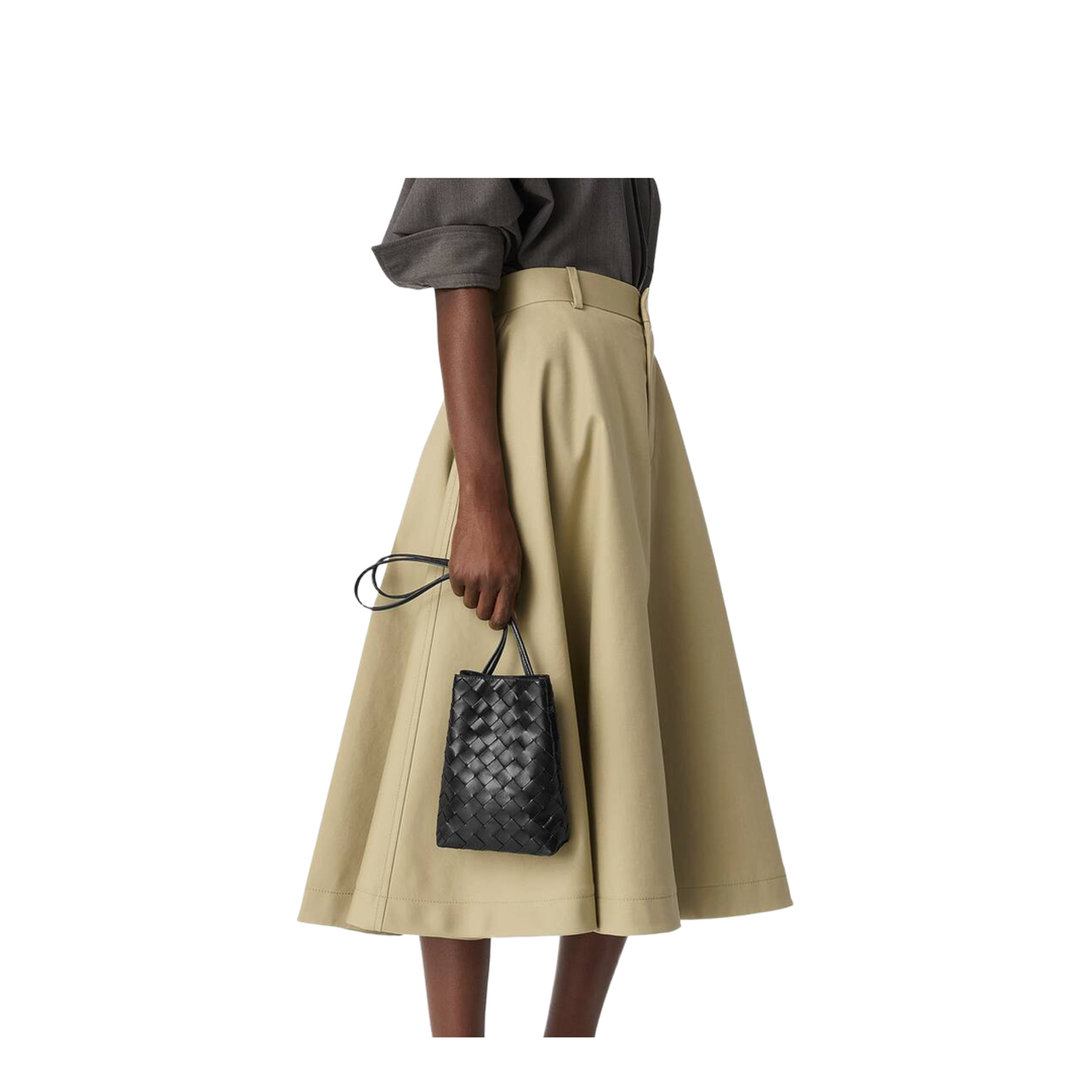 Andiamo Leather Bucket Bags - Black - Image 4