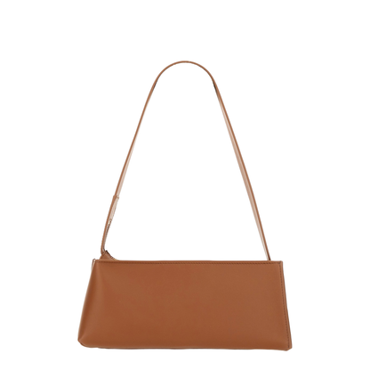 Museo Compact Baguette Bag Calfskin - Moca/Ivory - Image 2