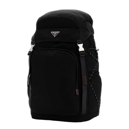 Black Canvas Backpack - Image 2