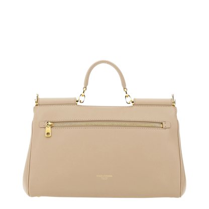Taupe My Sicily Handbag - Image 4