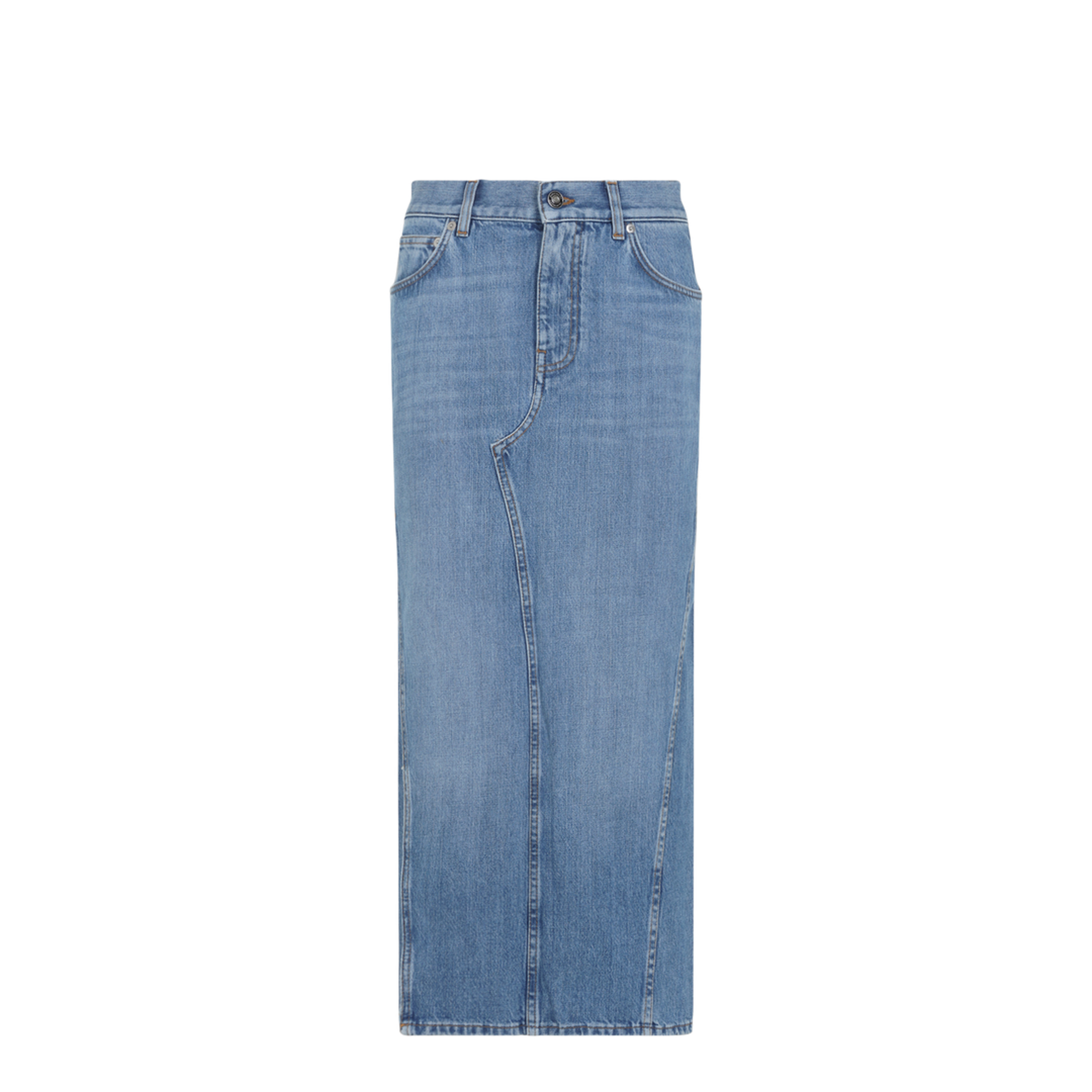 Cotton Midi Skirt - Image 1