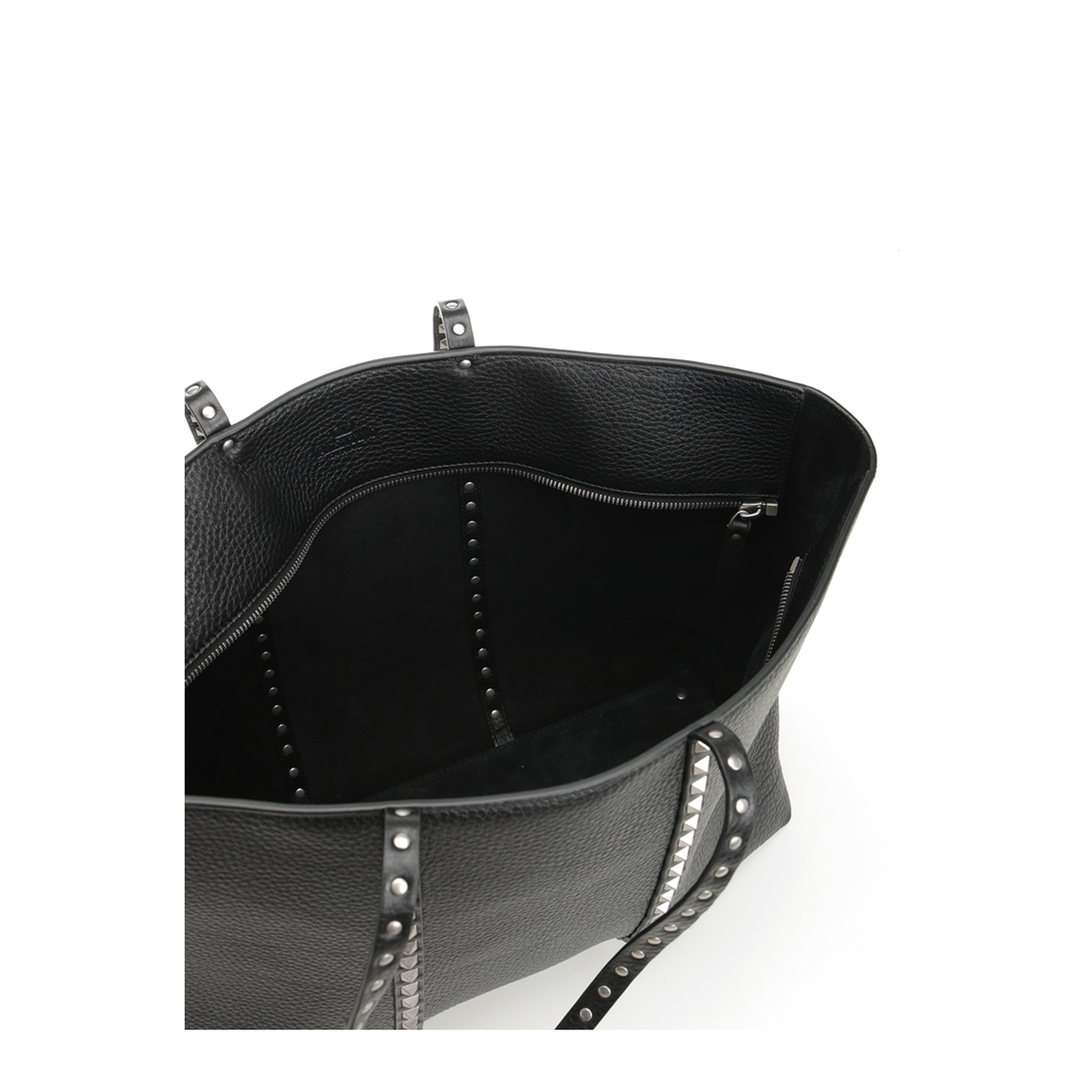 Rockstud Leather Tote Bag - Image 4