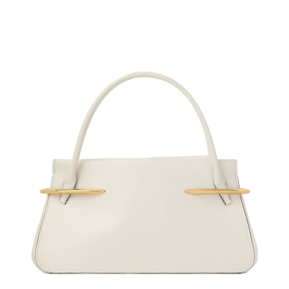 Pinch Medium Hand Bag Leather Ivory - Image 1