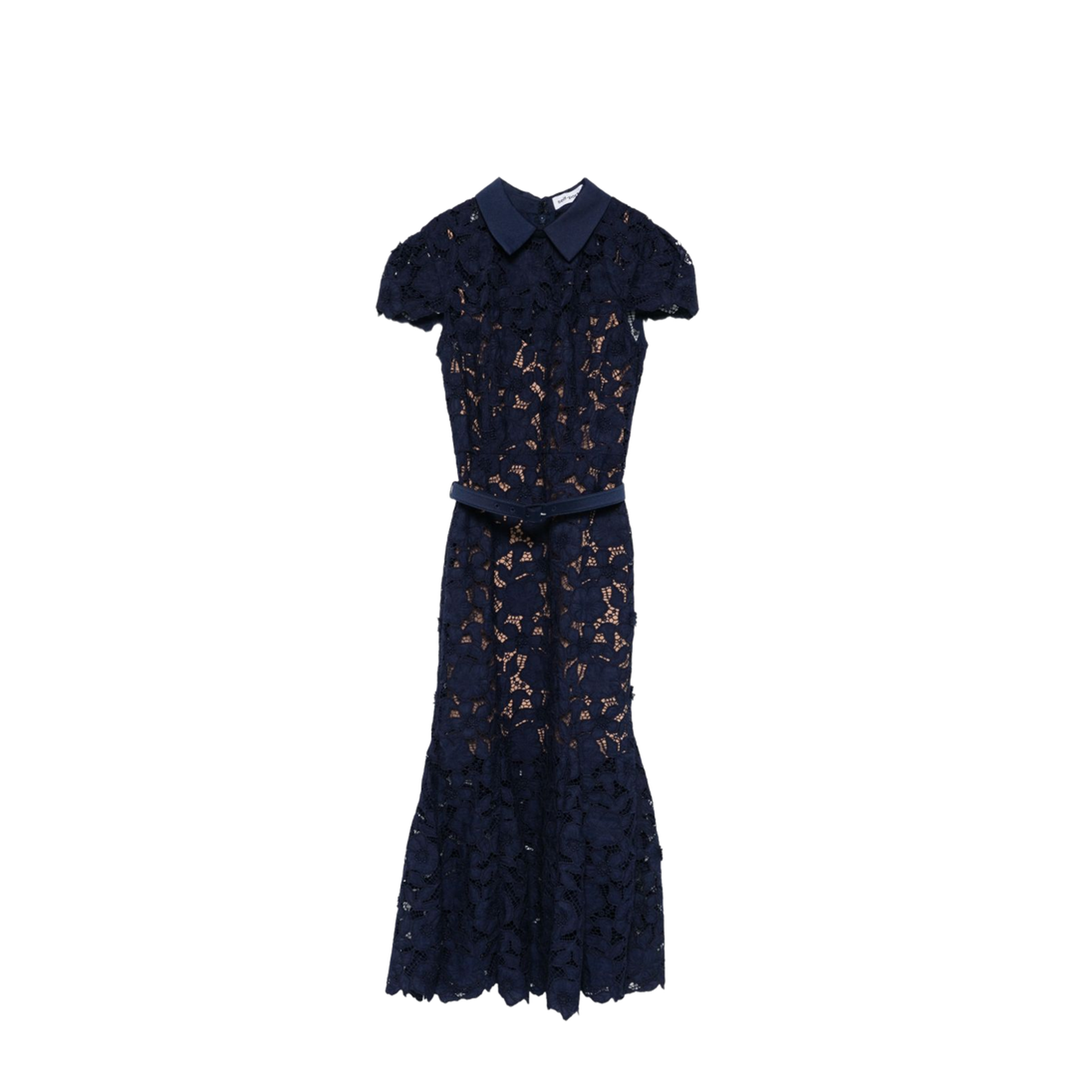 Lace Midi Dress - Image 1