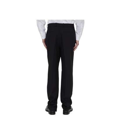 Wool Gabardine Trousers - Image 4