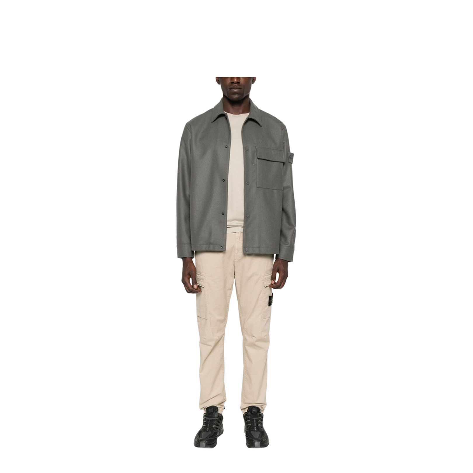Cargo Pants in Stretch Supima Cotton Twill - Image 4