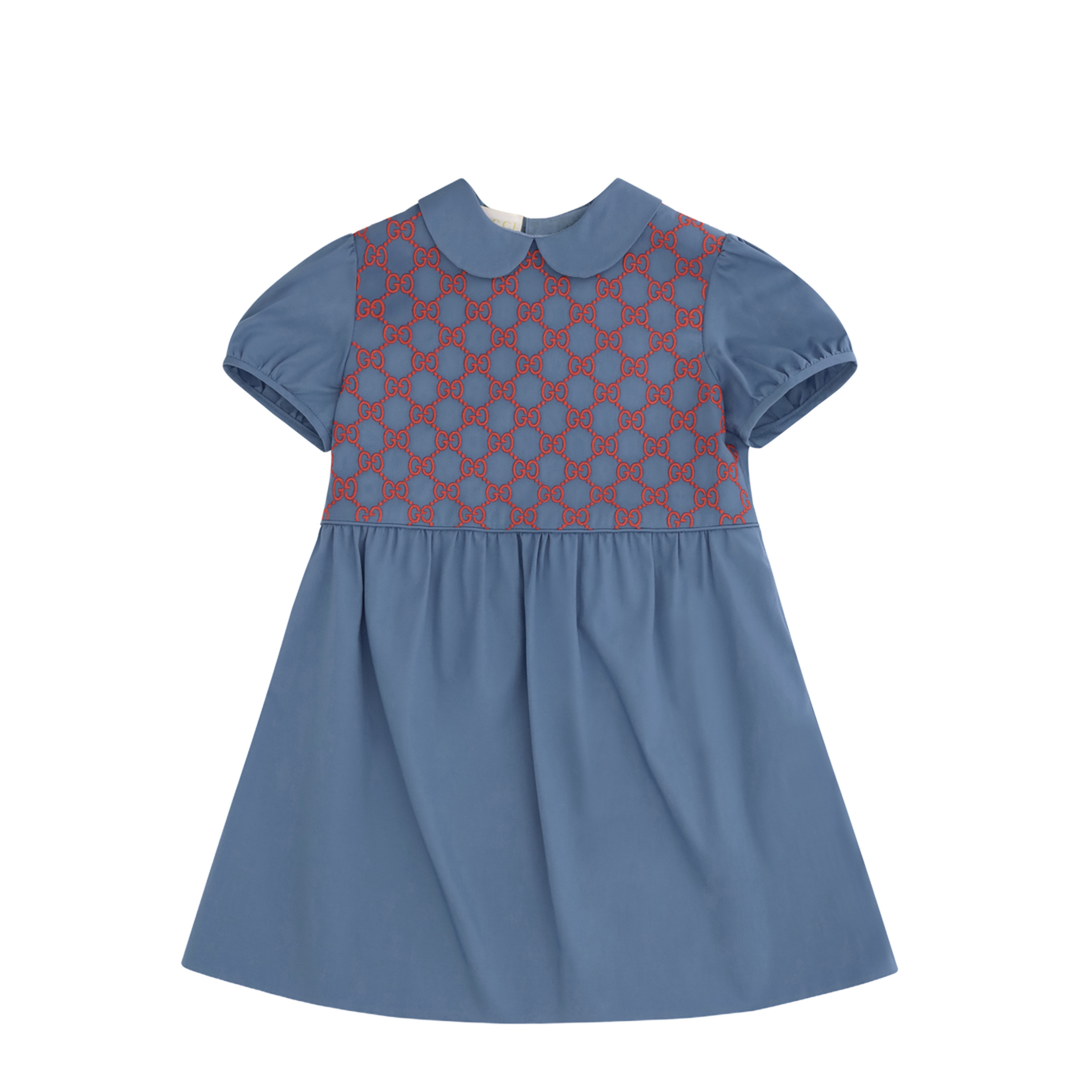 Stretch Cotton Poplin Dress - Image 1