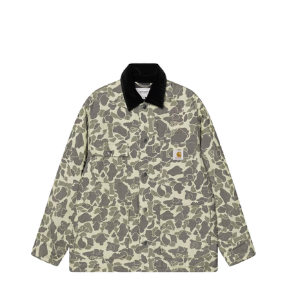 Tapestry Chore Coat Camo Duck Jacquard - Image 1