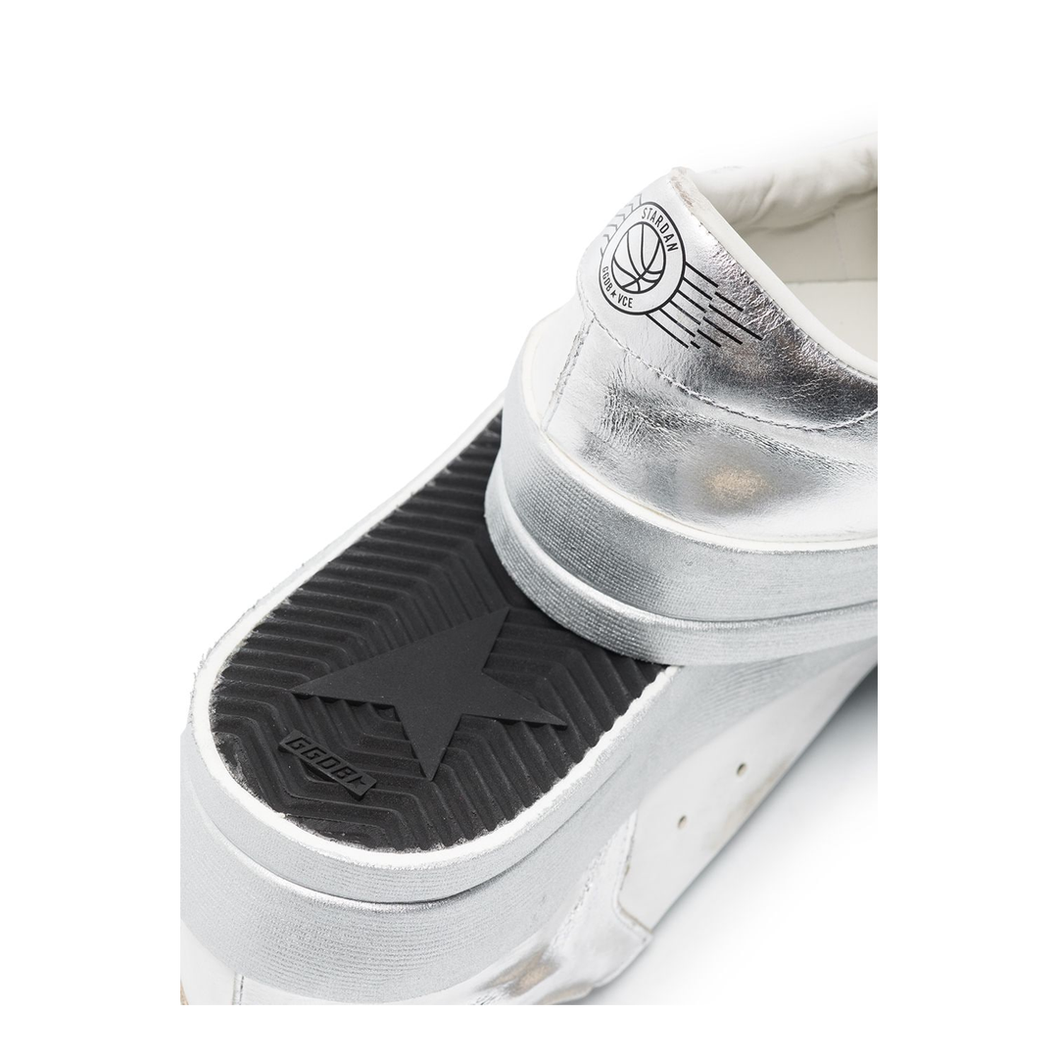 Stardan Leather Upper Laminated Sneakers, Brand - Image 6