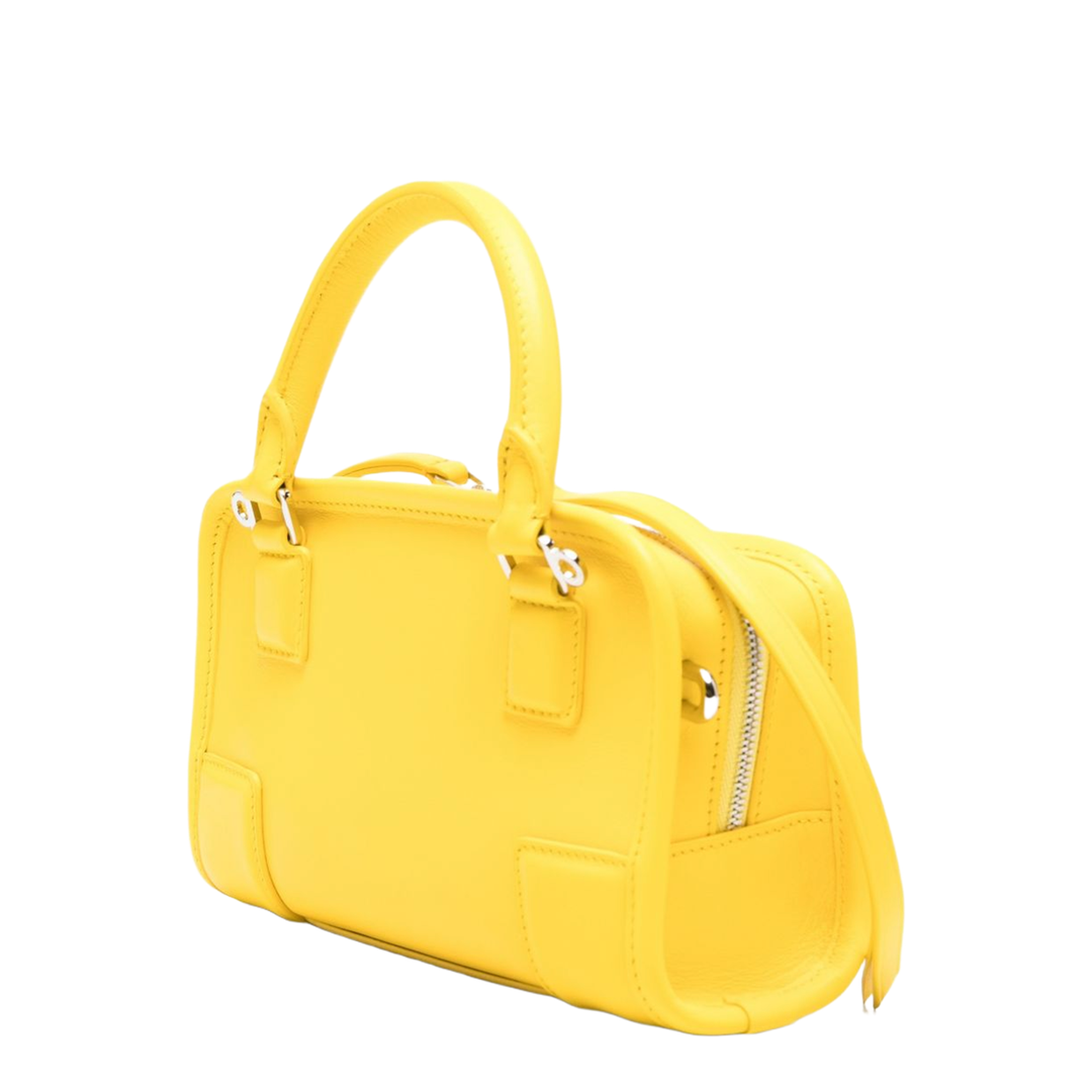 Amazona Mini Soft Calfskin Crossbody - Daisy Yellow - Image 2